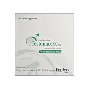 Testomax тестостерон гель 50 мг саше 30 шт