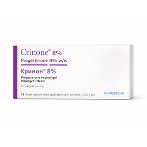 Crinone 8% (Progesterone) 15 вагинальных аппликаторов